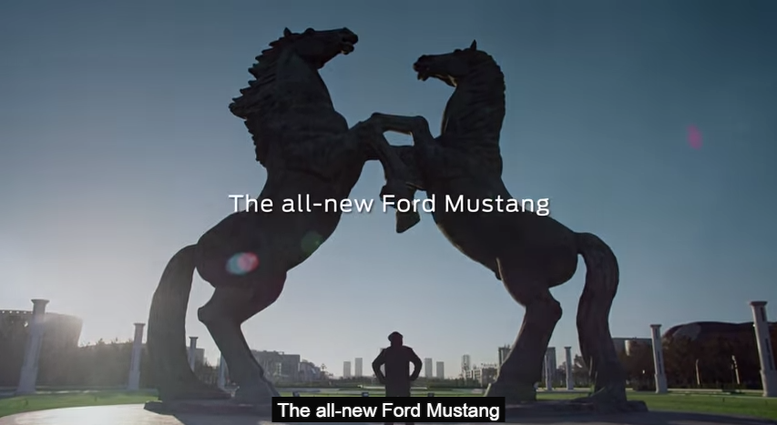 FORD MUSTANG TV commercial at Ker Sound